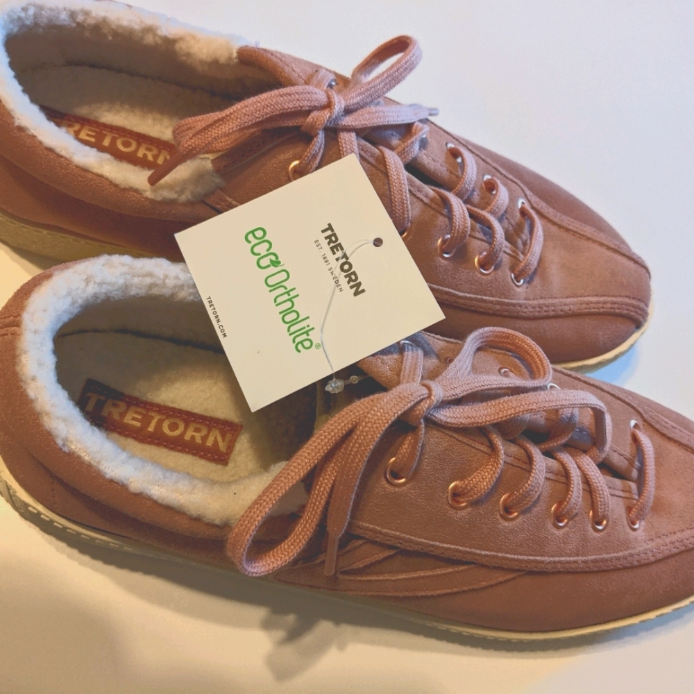 Tretorn women's pink sneakers size 10 US
